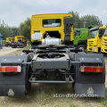 truk traktor bekas merk howo 420hp